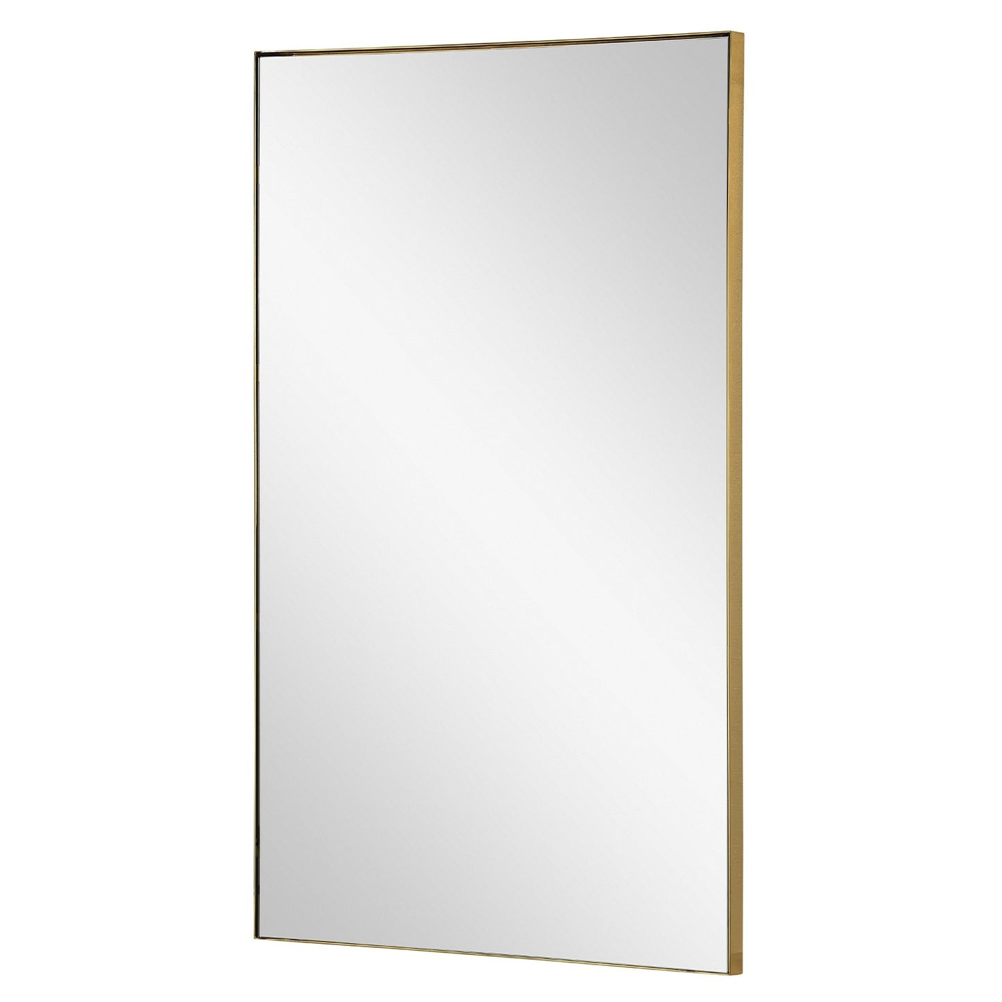 Simple Rectangle Iron Mirror