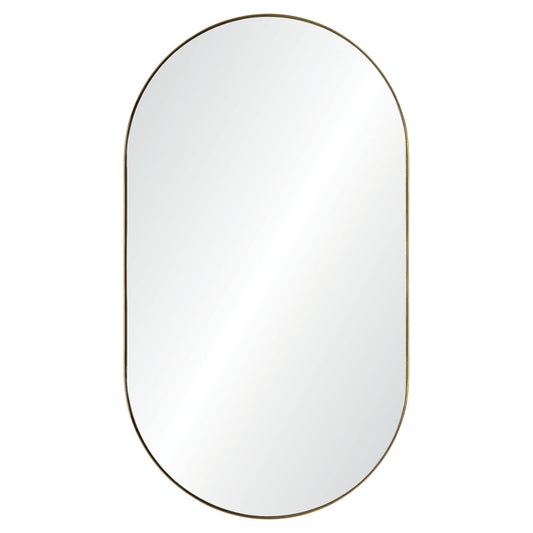 Oval Iron Mirror