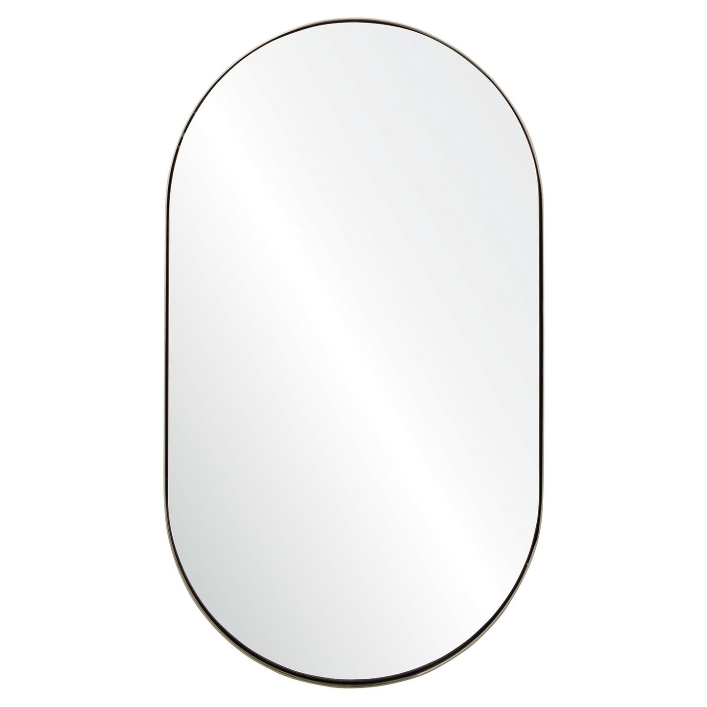 Oval Iron Mirror