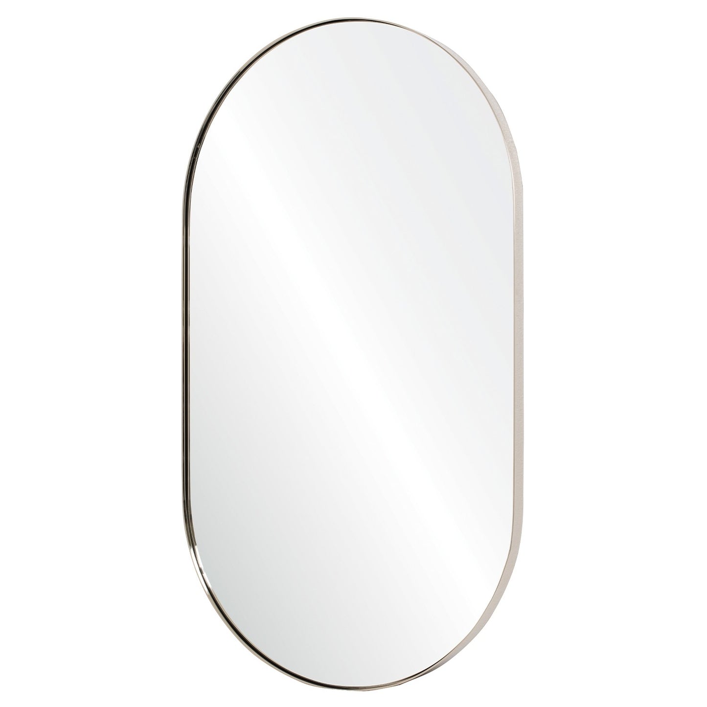 Oval Iron Mirror