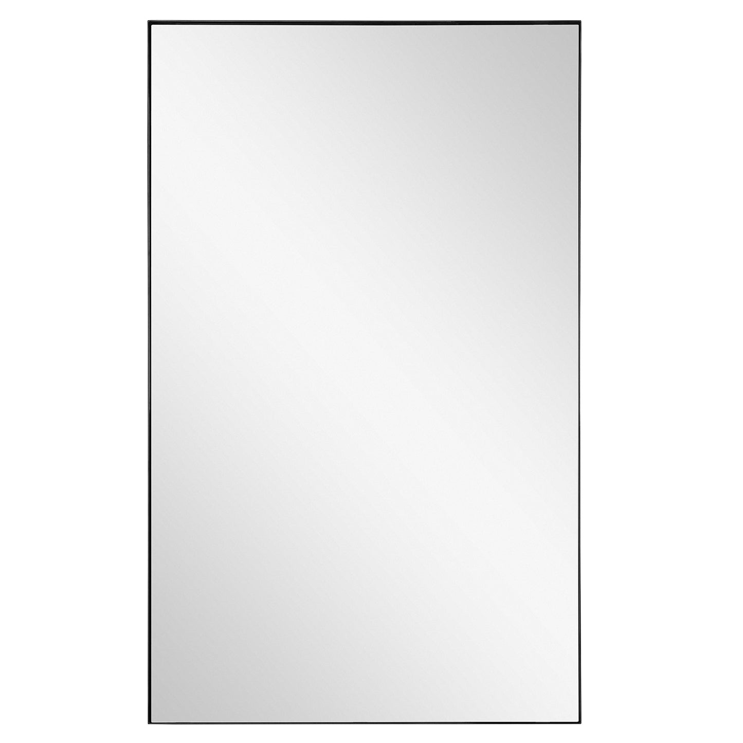 Simple Rectangle Iron Mirror