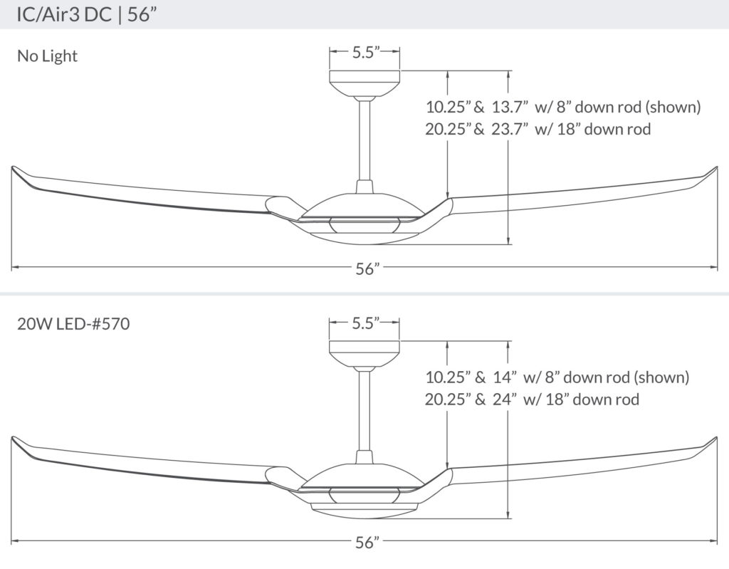 IC/Air3 56" Fan