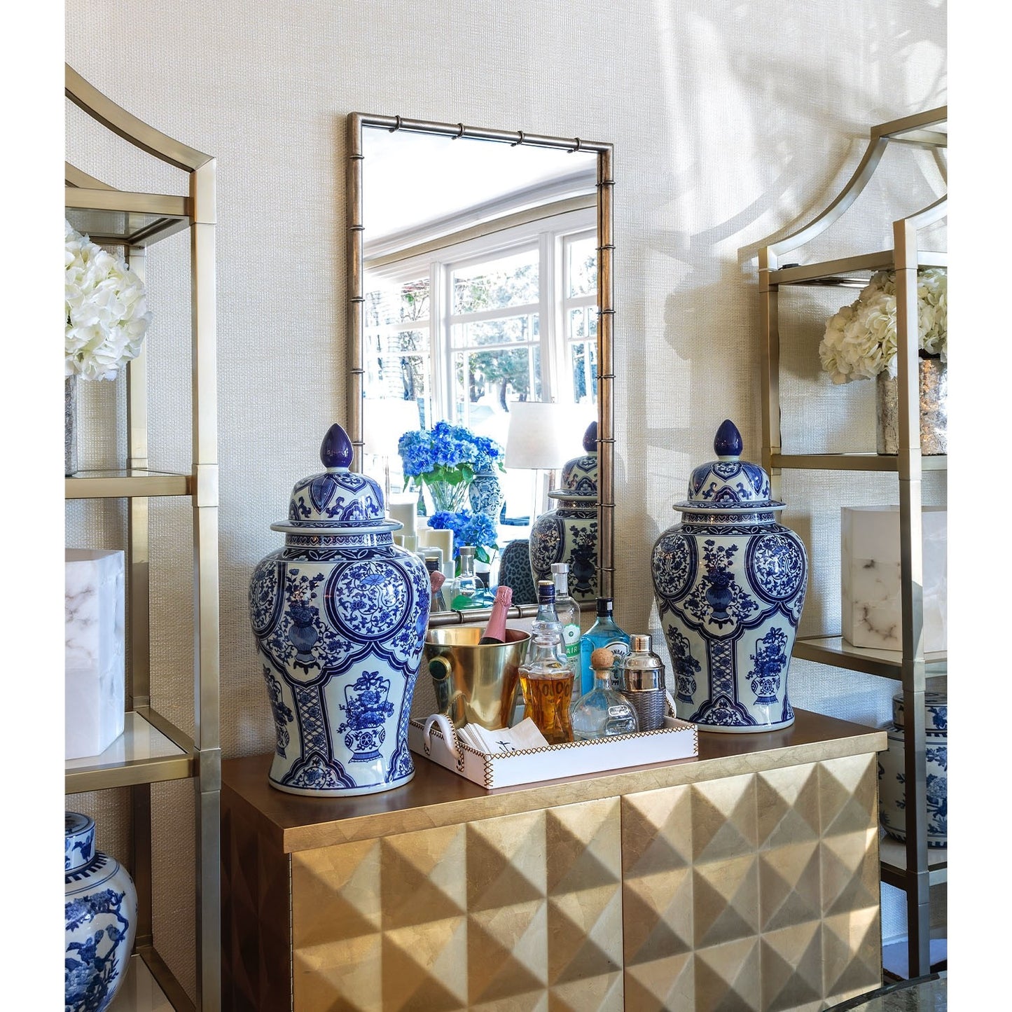 Simple Bamboo Mirror