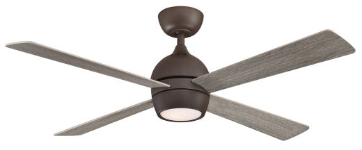Fanimation Kwad 52" Ceiling Fan in Matte Greige