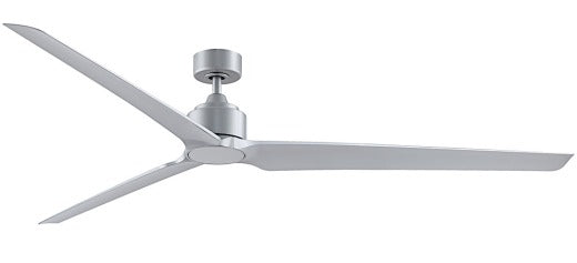 Fanimation TriAire Custom 84" Ceiling Fan in Silver