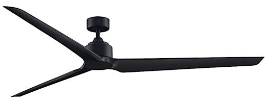 Fanimation TriAire Custom 84" Ceiling Fan in Black