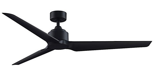 Fanimation TriAire Custom 64" Ceiling Fan in Black