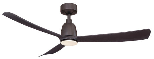 Fanimation Kute 52" Ceiling Fan in Dark Bronze with LED light