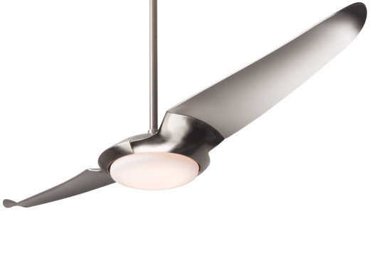 Modern Ceiling Fan Company IC/Air 2 56" Ceiling Fan Brushed Nickel with Light Kit