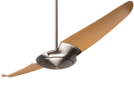 Modern Ceiling Fan Company IC/Air 2 56" Ceiling Fan Brushed Nickel/Maple Blades