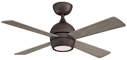 Fanimation Kwad 44" Ceiling Fan in Matte Greige
