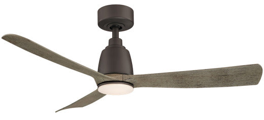 Fanimation Kute 44" Ceiling Fan in Matte Greige with LED light
