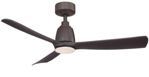Fanimation Kute 44" Ceiling Fan in Dark Bronze with LED light