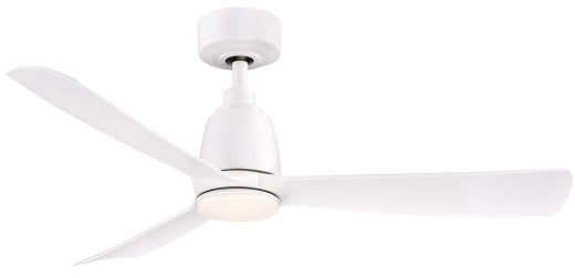 Fanimation Kute 44" Ceiling Fan in Matte White with LED light