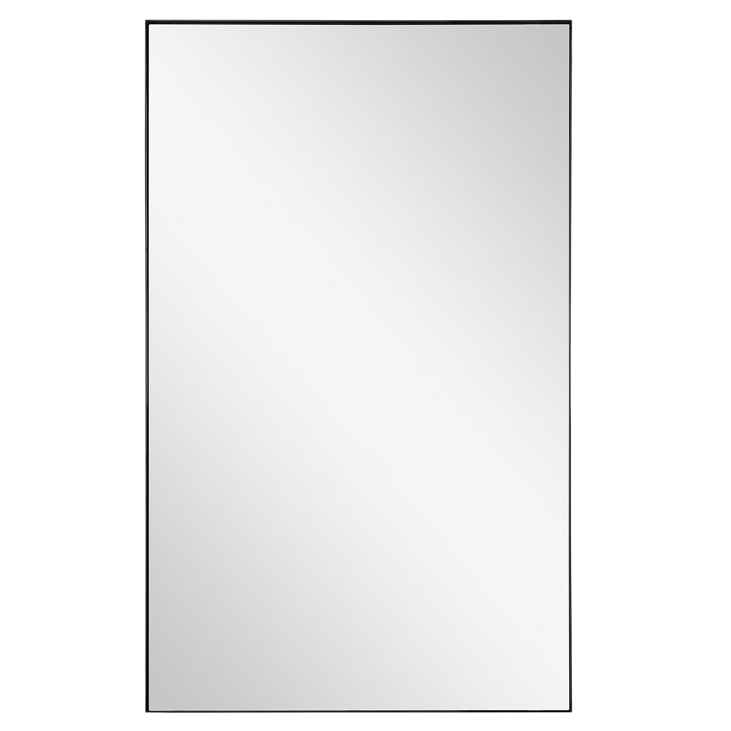 Simple Rectangle Iron Mirror