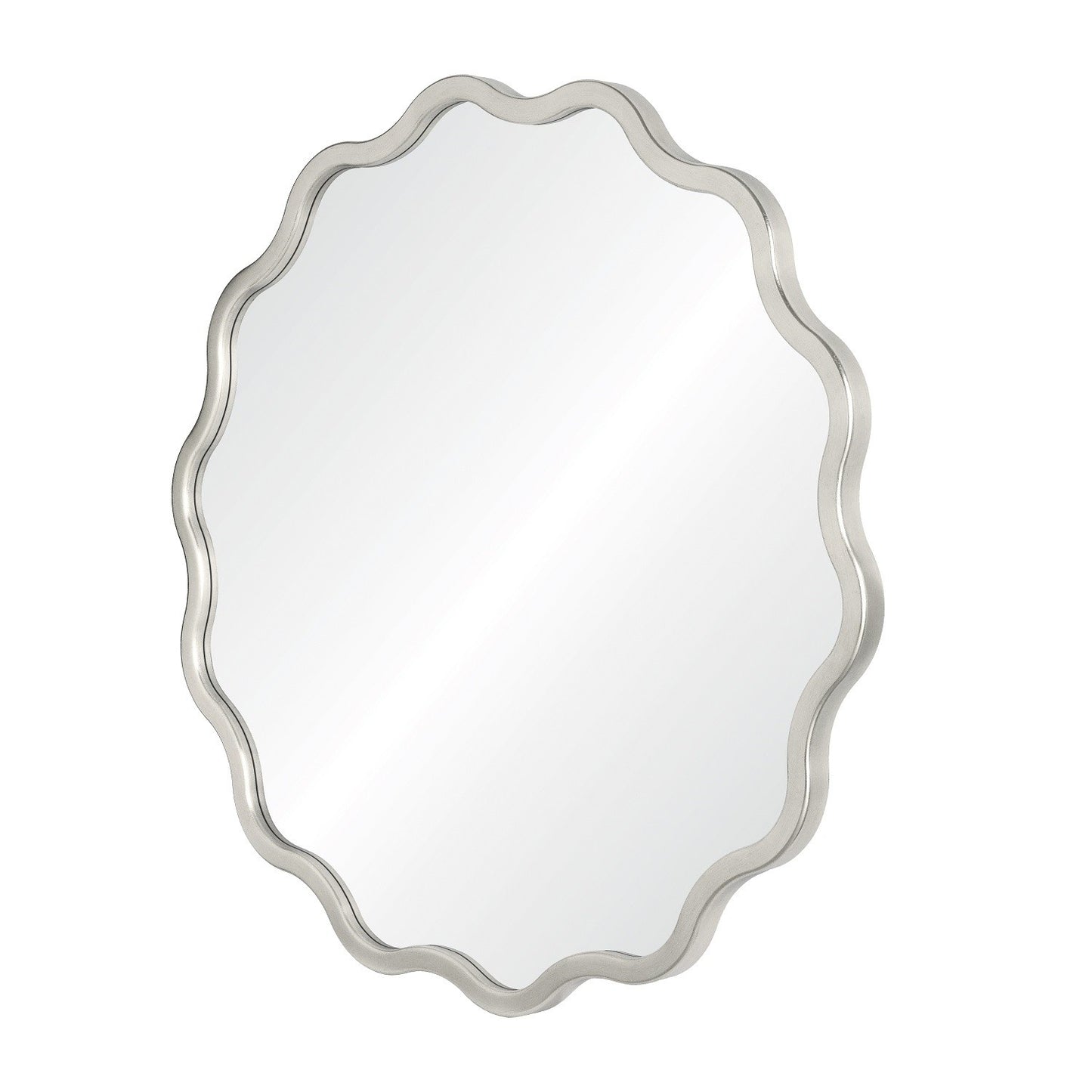 Elisa Wavy Round Mirror