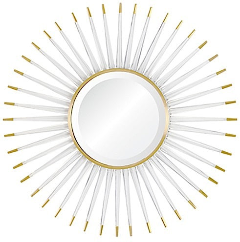 Acrylic Sunburst Mirror