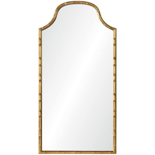 Mirror Home Hand Carved Mirror Finished in Aged Gold Leaf