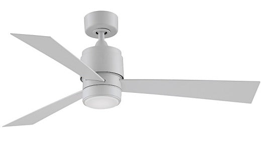 Fanimation Zonix Custom 52" Ceiling Fan in Matte With with Light Kit and LED Light Kit